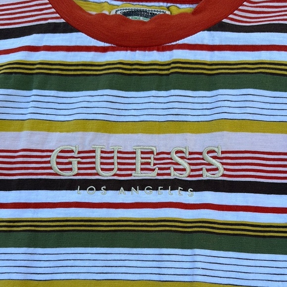 Guess Red and Pink Short Sleeve Tee - Picture 2 of 4